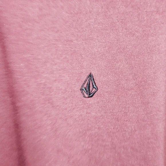 Volcom Polo Shirt Adult X-Large Burgundy Skater Skateboarder Casual Rugby Mens - Picture 5 of 7